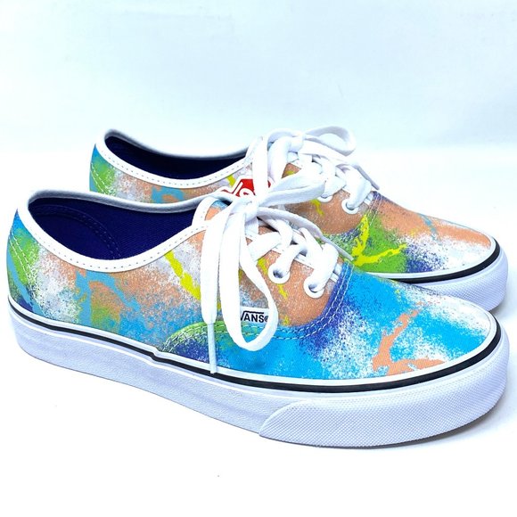 Vans Shoes - VANS Women's Size VN0A348A40L Authentic Retro Mart Multicolor Canvas Sneakers